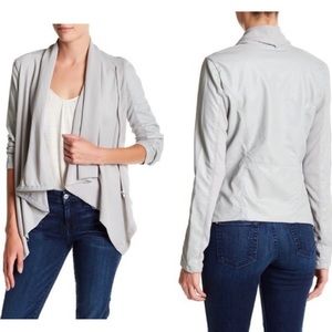 Blank NYC Faux Leather Gray Jacket